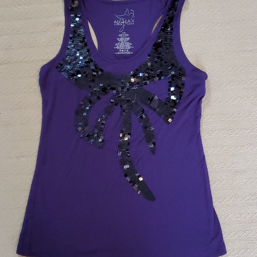 Miley Cyrus &Max Azria tank top